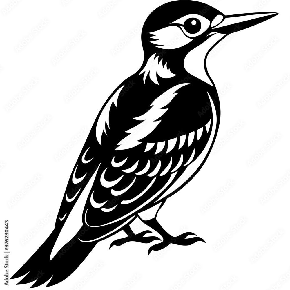 Fototapeta premium bird on a branch