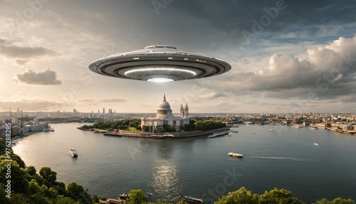 UFO Sightings in Malta and Gozo - A.I.-Generated Art