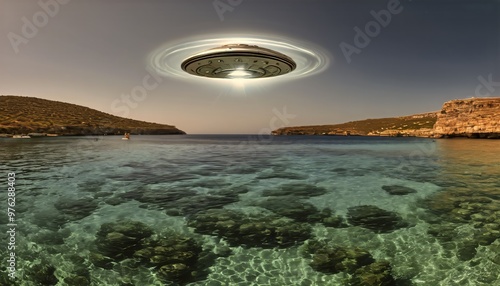 UFO Sightings in Malta and Gozo - A.I.-Generated Art