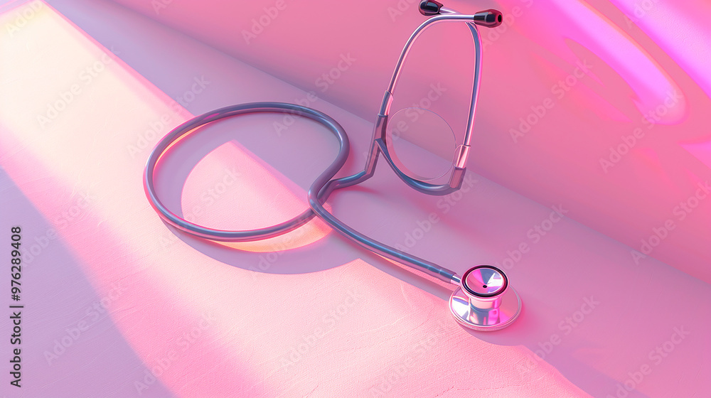 Fototapeta premium Healthcare Essentials Stethoscope