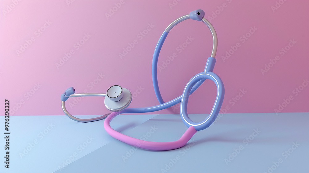 Fototapeta premium Healthcare Essentials Stethoscope