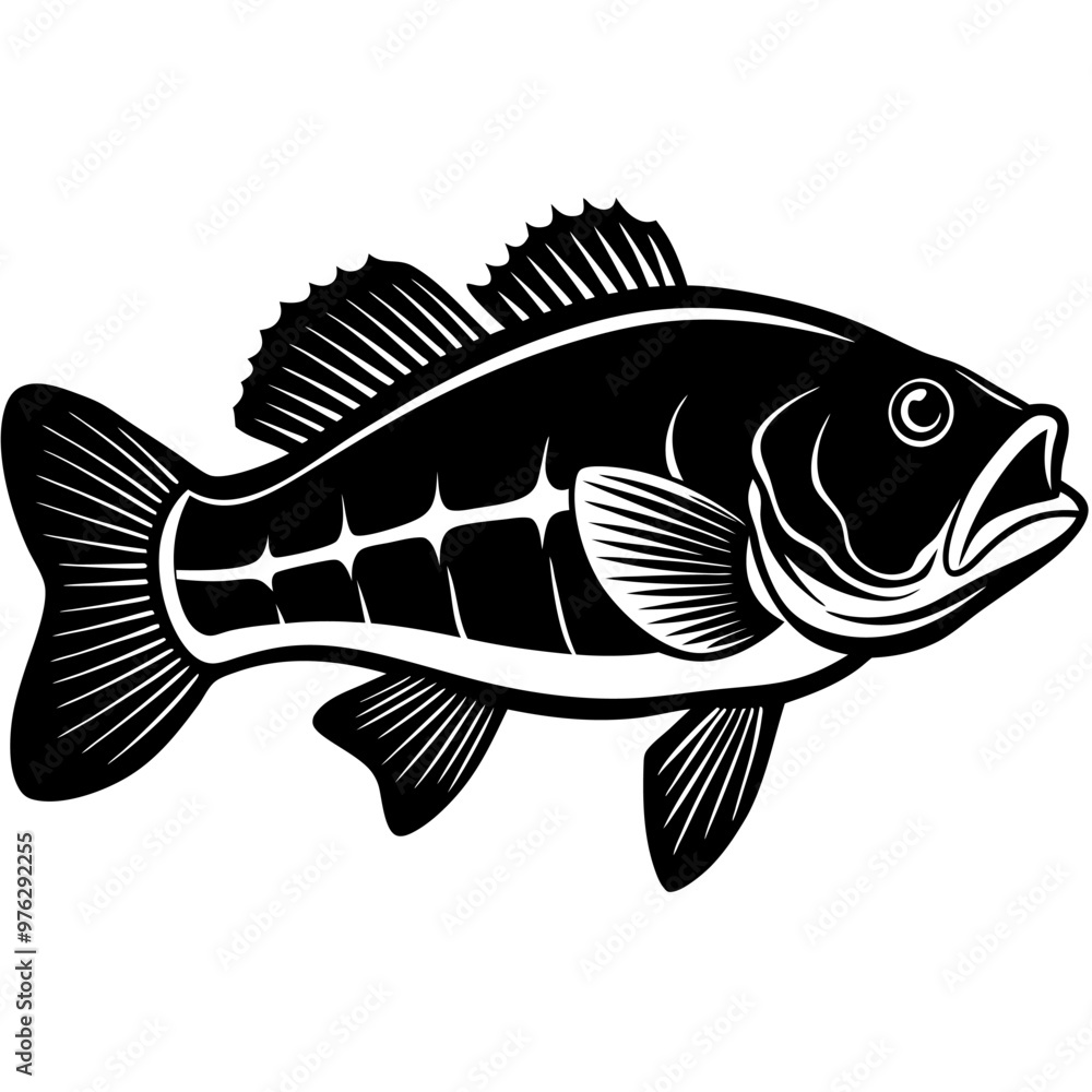 black and white fish black and white fish
