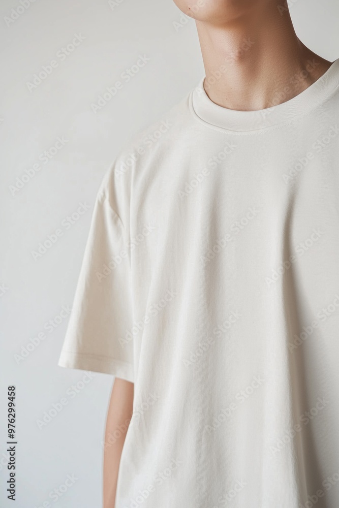 white t-shirt mockup Generative AI white t-shirt mockup Generative AI