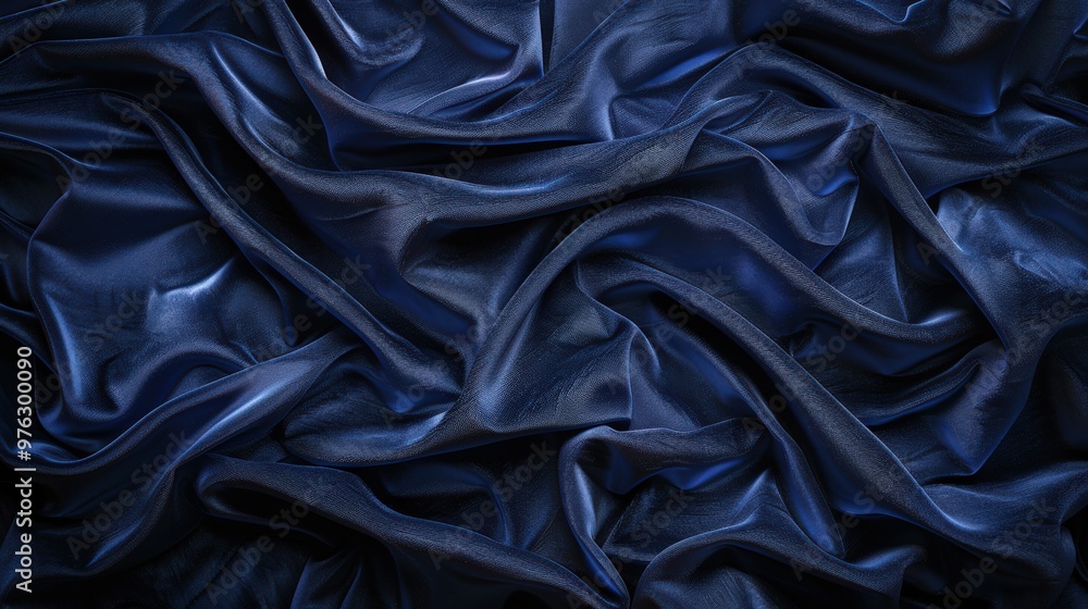 Soft Velvet Background in Midnight Blue with Gentle Shadows and Highlights Soft Velvet Background in Midnight Blue with Gentle Shadows and Highlights