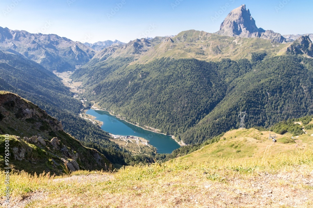 Naklejka premium Lac de Fabrèges