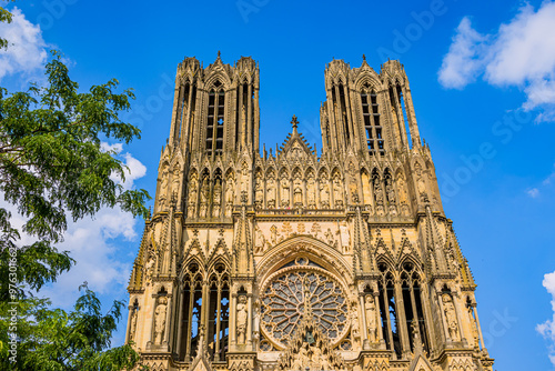 Obraz na plátně La Cathédrale Notre-Dame de Reims
