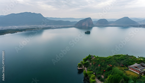 Qionghai and Lushan, Sichuan Scenery at a Glance. photo