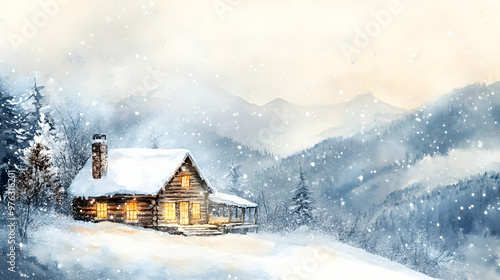 Wallpaper Mural Dreamy watercolor illustration of a celestial night sky with swirling galaxies, twinkling stars, and soft, ethereal hues blending together to create a sense of cosmic wonder Torontodigital.ca