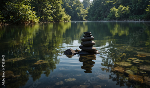 beautiful black stone background  photo