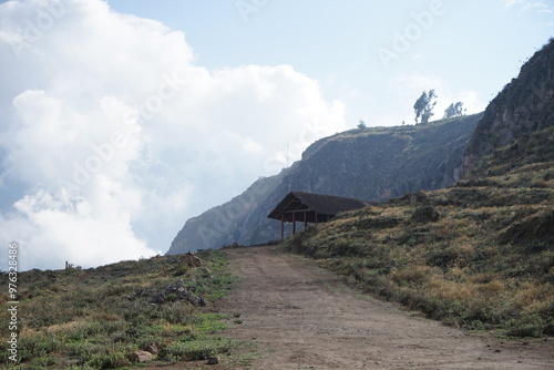 Morning Mist over the Colca Canyon photo