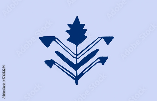 Part of an authentic nordic karelo-finnish ornament Kalevala karelia finland northern lands north-west russia nordic