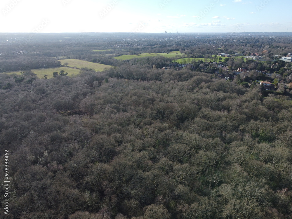 Drone video of English countryside Drone video of English countryside