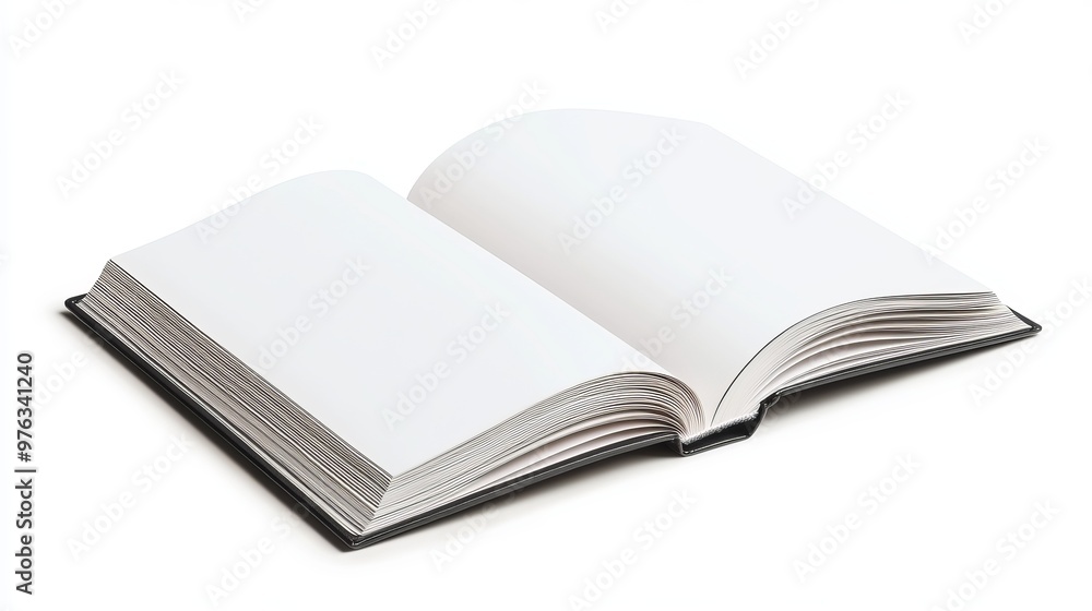 Vector mockup template of a blank magazine cover book booklet or brochure ready for design Isolated on a white background Vector mockup template of a blank magazine cover book booklet or brochure ready for design Isolated on a white background