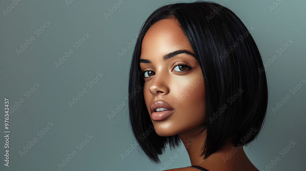 Portrait of a model. Make up artist Portrait of a model. Make up artist