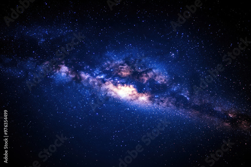 Stunning Milky Way galaxy and star-filled night sky photo