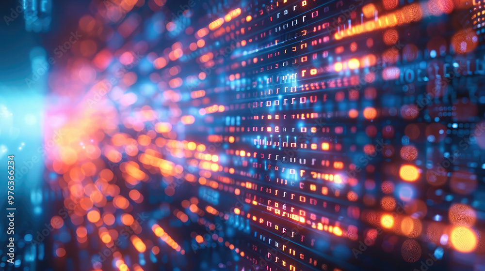 Programming code abstract technology background of software developer and Computer script bright colors. Generative AI. Programming code abstract technology background of software developer and Computer script bright colors. Generative AI.