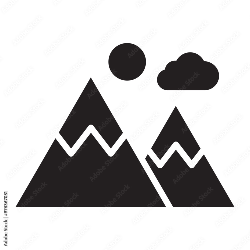 Mountains icon Mountains icon