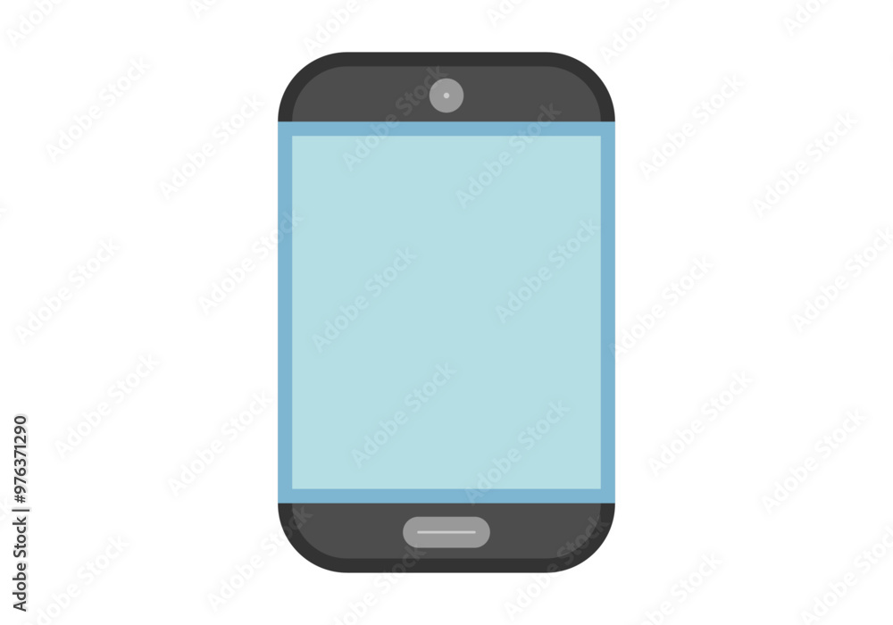 Teléfono móvil o smartphone con la pantalla encendida Teléfono móvil o smartphone con la pantalla encendida