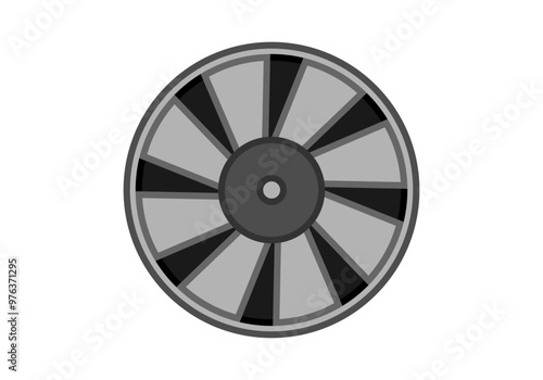 Ventilador de ordenador para sistema de refrigeración por aire