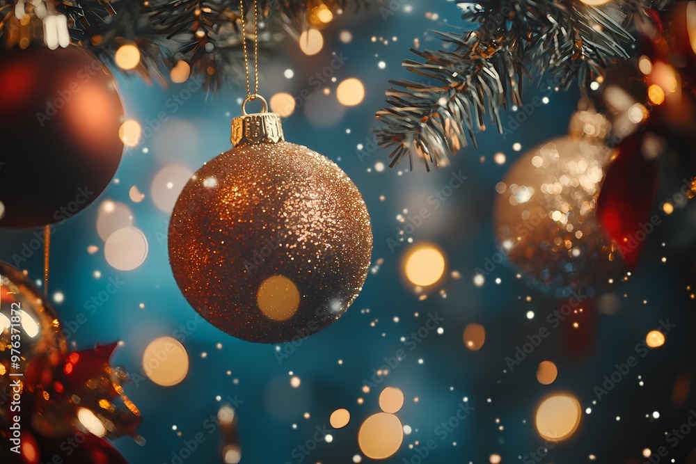 christmas background with balls christmas background with balls