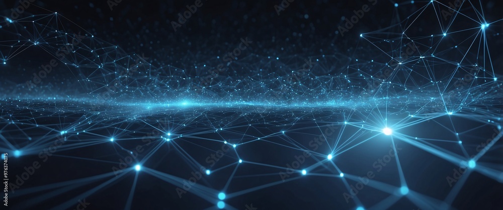 Abstract Digital Connections with Data and Blockchain Technology Abstract Digital Connections with Data and Blockchain Technology