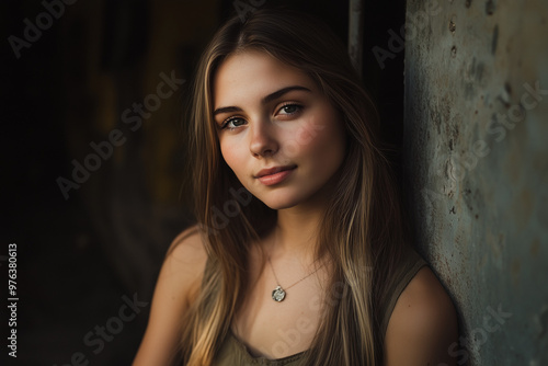 A beautiful young woman from the United Kingdom