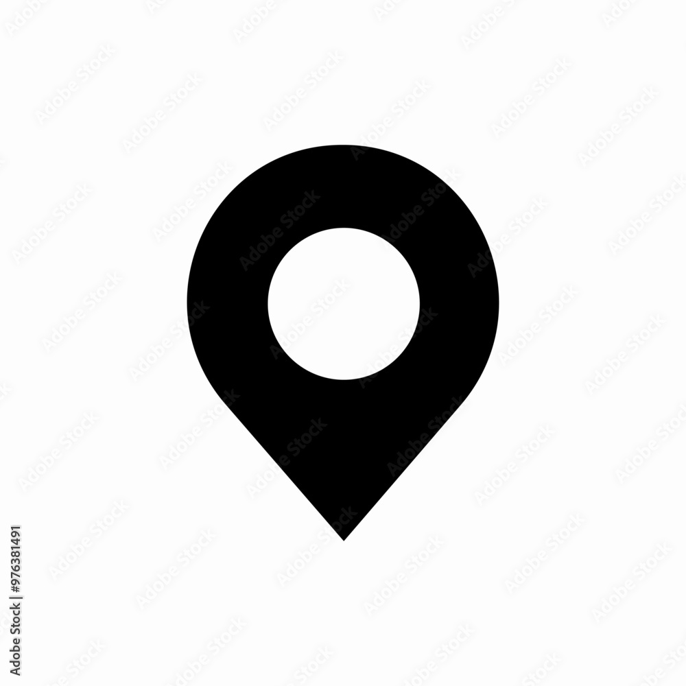 location map pin icon sign vector location map pin icon sign vector