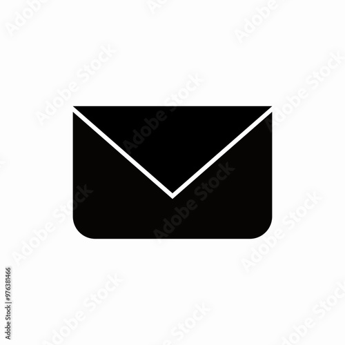 letter envelope mail icon sign vector