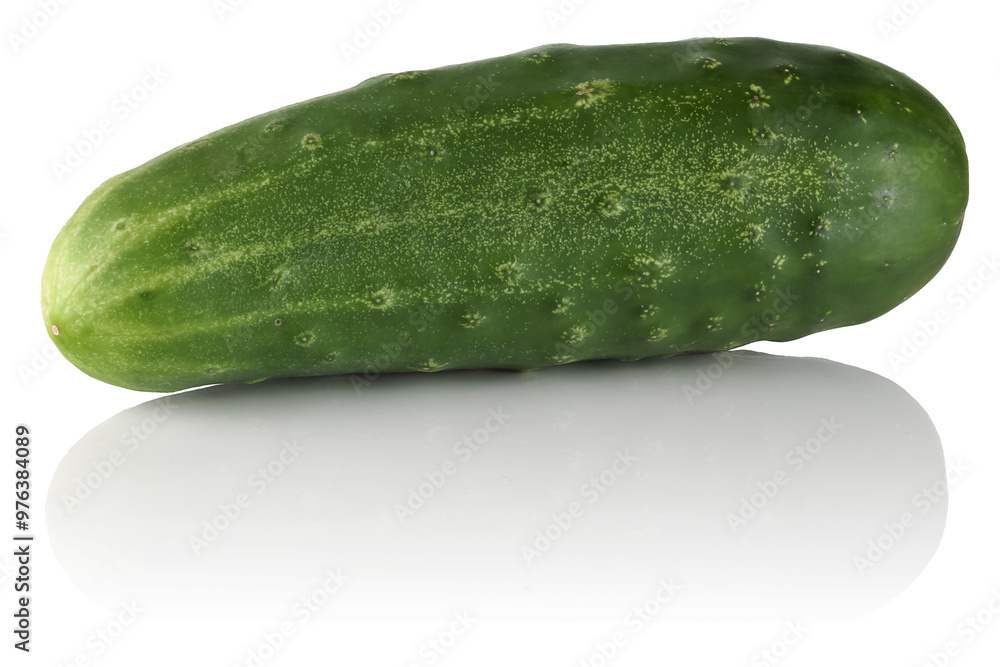 A green fresh and delicious cucumber A green fresh and delicious cucumber
