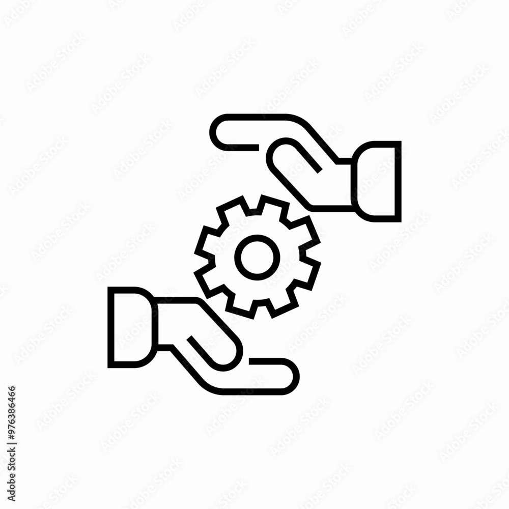 care settings icon sign vector care settings icon sign vector