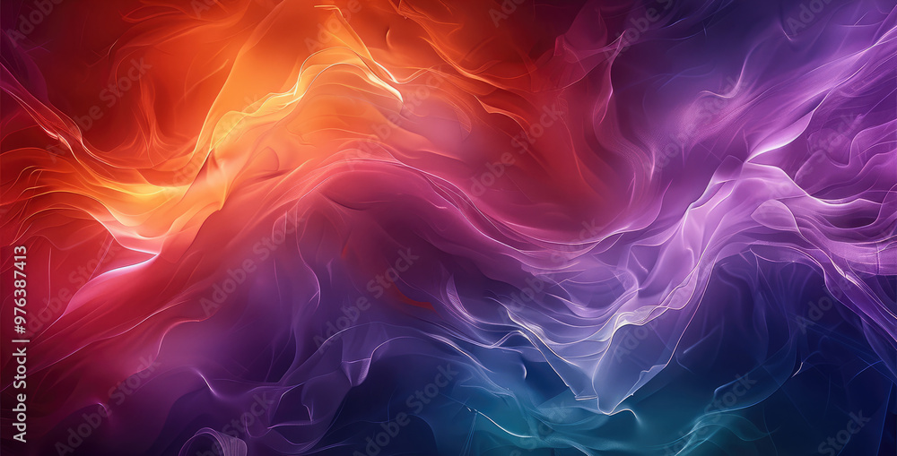 A dynamic and bold background filled with rich, saturated colors vivid purples, fiery reds, and electric greens blending in soft transitions. Generative AI. A dynamic and bold background filled with rich, saturated colors vivid purples, fiery reds, and electric greens blending in soft transitions. Generative AI.