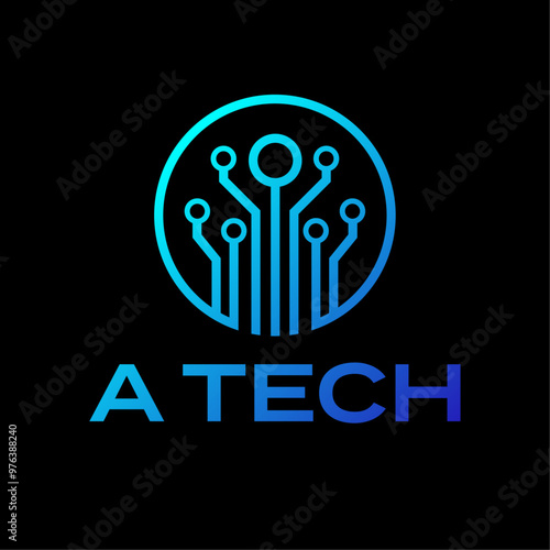 Technology logo design