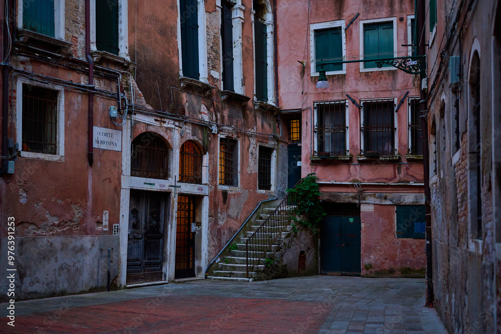 Fototapeta premium Venice and it's gondolas , canals , birds and streets