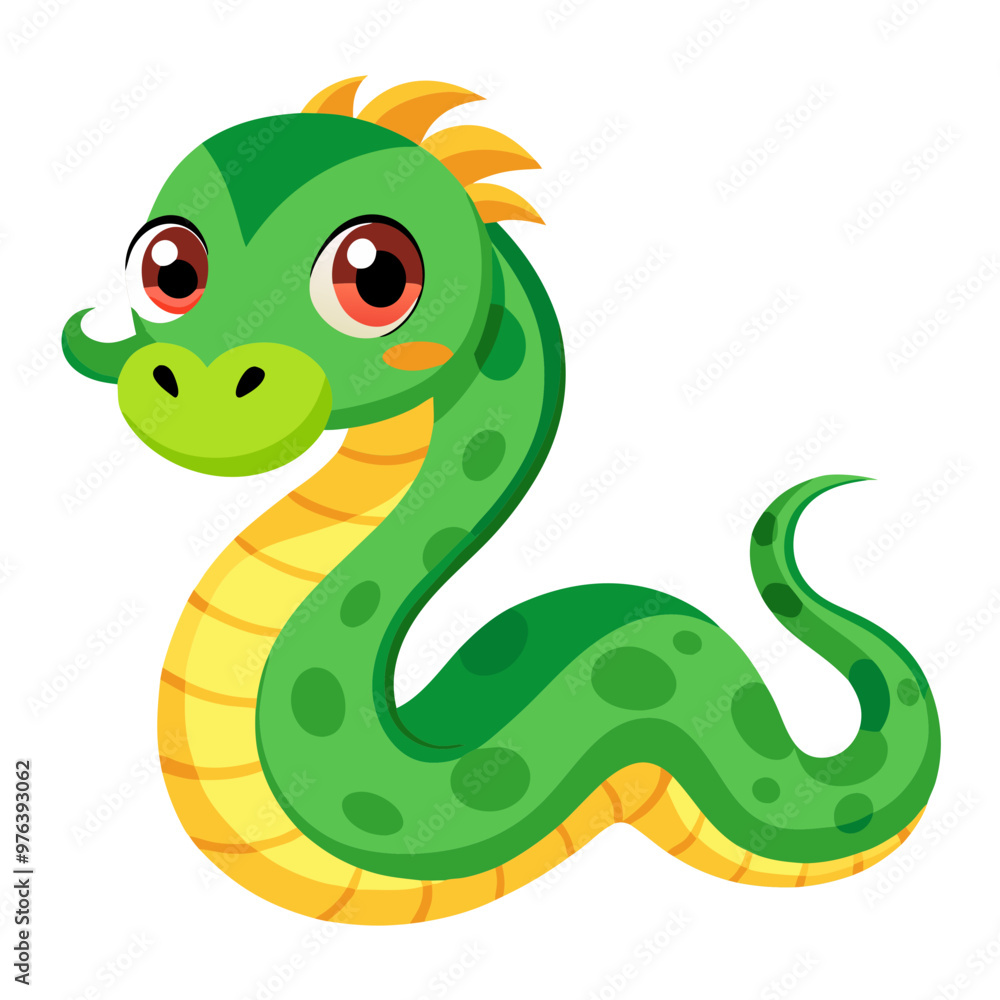 cute green snake cute green snake
