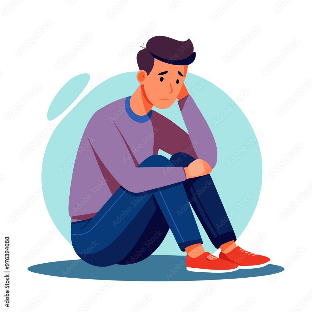 depressed lonely man sitting and crying depressed lonely man sitting and crying
