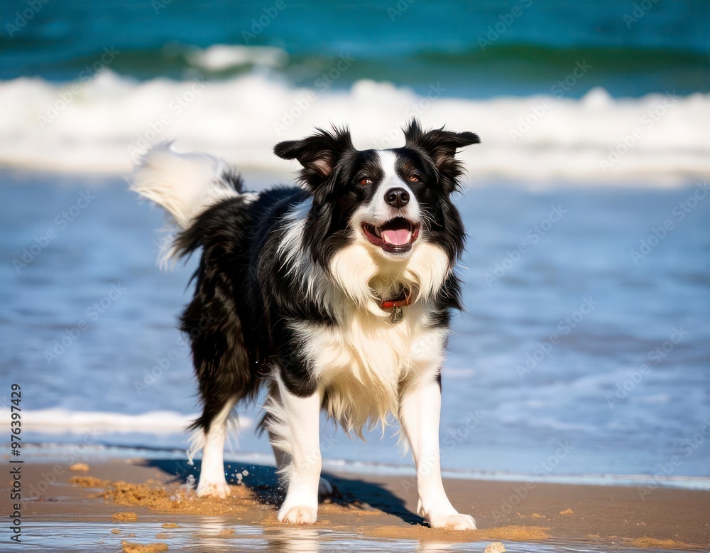 Collie dog photo. Collie dog photo.