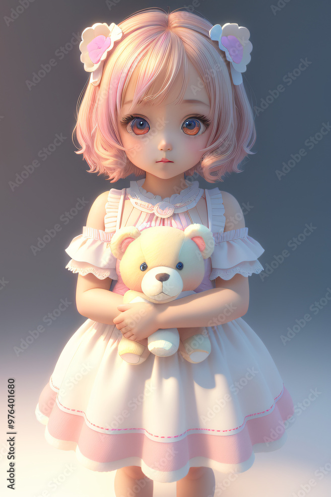 little chibi girl with a doll
little chibi girl with a doll