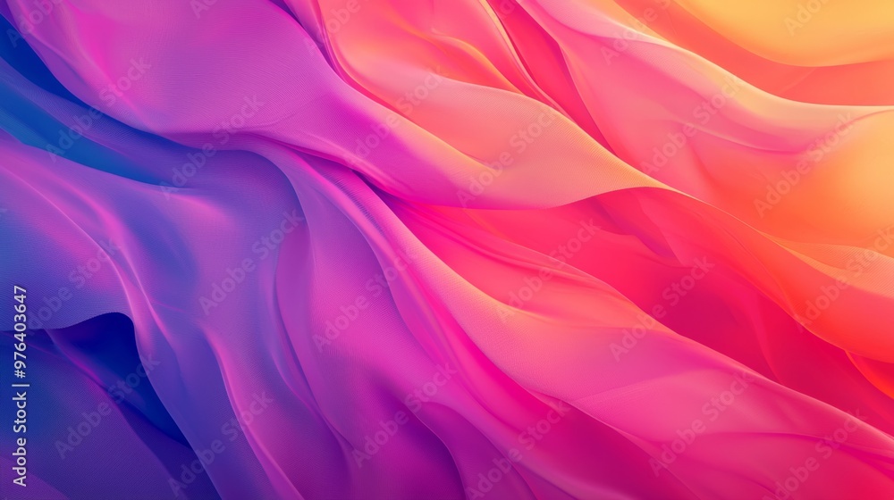 Abstract background with colorful waves and soft lines Abstract background with colorful waves and soft lines