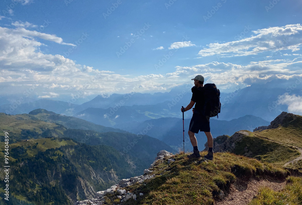 On Top of the World: A Moment of Reflection in the Mountains On Top of the World: A Moment of Reflection in the Mountains