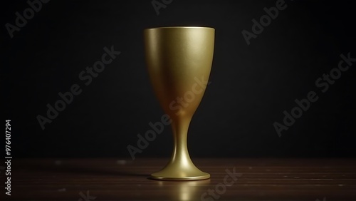 A gold cup reflecting the light of achievement_