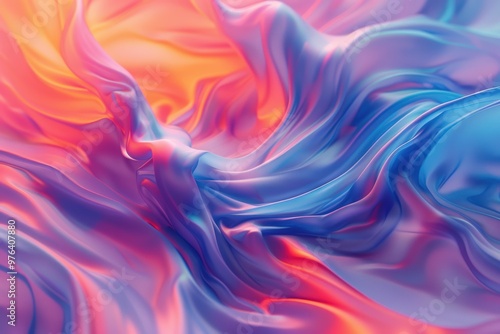 Vibrant swirls of color dance in a dynamic display of fluid motion and artistry