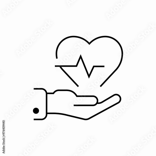health care insurance icon sign vector