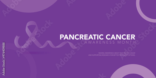 Pancreatic Cancer awareness month is observed every year in November. is a disease in which malignant cells form in the tissues of the pancreas. Vector illustration