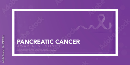 Pancreatic Cancer awareness month is observed every year in November. is a disease in which malignant cells form in the tissues of the pancreas. Vector illustration