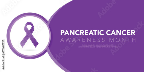 Pancreatic Cancer awareness month is observed every year in November. is a disease in which malignant cells form in the tissues of the pancreas. Vector illustration