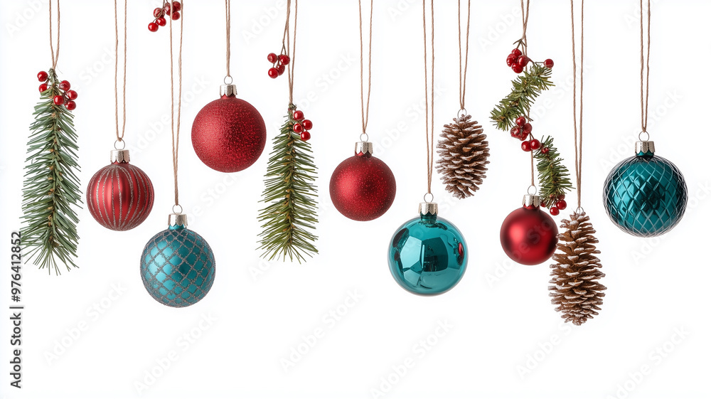 クリスマスオーナメントの飾り付け クリスマスオーナメントの飾り付け