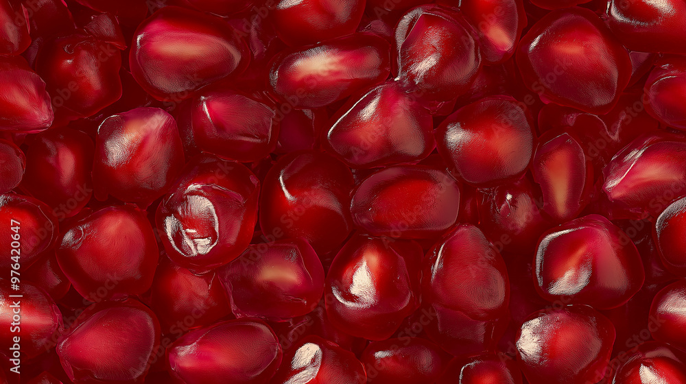 a pattern in photograph, extreme close-up, top-down view of pomegranate seeds, filling the entire frame with a focus on the intricate details of the food items a pattern in photograph, extreme close-up, top-down view of pomegranate seeds, filling the entire frame with a focus on the intricate details of the food items