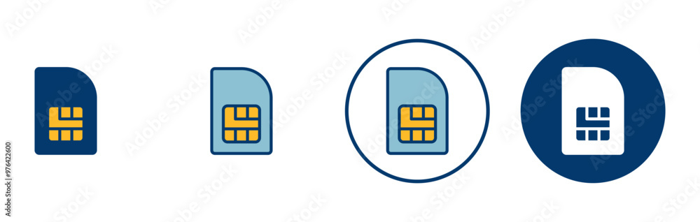 Sim card icon vector isolated on white background. Mobile slot icon. Mobile cellular phone sim card chip. Sim card icon vector isolated on white background. Mobile slot icon. Mobile cellular phone sim card chip.