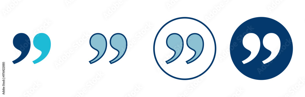 Quote icon vector isolated on white background. Quote sign icon. Quotation mark symbol. Quote icon vector isolated on white background. Quote sign icon. Quotation mark symbol.