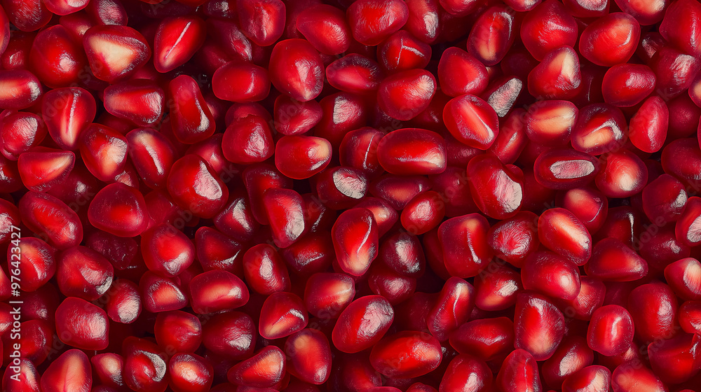 a seamless pattern of a close-up, top-down view of pomegranate seeds, filling the entire frame with a focus on the intricate details of the elements a seamless pattern of a close-up, top-down view of pomegranate seeds, filling the entire frame with a focus on the intricate details of the elements